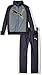 PUMA Little Boys' 2 Piece Colorblocked Cat Track Jacket and Pant Set, Smoke Grey, 6