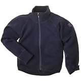 POLARN O. PYRET Merino Wool Zip-up Ski Sweater