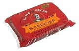 King Oscar Sardine Mustard, 3.75-Ounce Cans (Pack of 12)