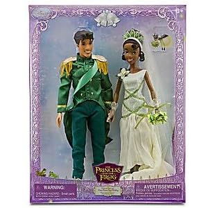 Disney The Princess and the Frog Exclusive Figure 2-Pack Princess Tiana and Prince Naveen... by Disney