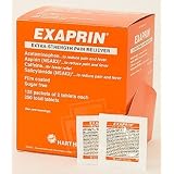 HART Health Exaprin Extra Strength Pain Reliever NSAID, 2 Tablets per Packet, 250 Tablets per Box (Misc.)