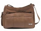 Lorenz Leather bag with twin top zips