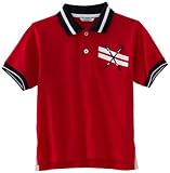 Kitestrings Boys 8-20 Short Sleeve Polo With Embroidery