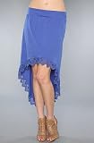 ONeill The Harper Skirt in Cobalt Blue,Skirts for Women