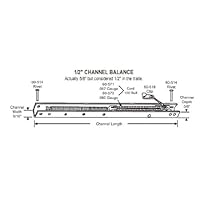 33 Window Channel Balance; Stamped Number 3250 or 32E