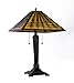 CHLOE Lighting CH33215MG16-TL2 Tiffany-style Mission 2-Light Table Lamp with 16-Inch Shade