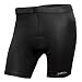 Stunning value padded mens lycra cycling shorts.100% polyester fabricQuick dryingLightweightCycle specific seat paddingFlat locked seams for comfortGel gripper tape at hemLightweight - This product is lighweight ensuring you are not restricted by bulky kitQuickDry - This product deosn't hold water and is quick to dry