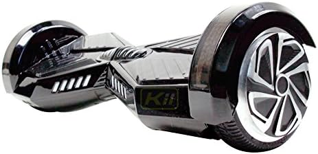 Self Balancing Scooter, Electric Skateboard Smart Balance Scooter 2 Wheel - KiiRover Mark III - Hover Mini Board, Remote Key, Bluetooth Speakers, USA Warranty & Support 100% Guaranteed (Black)