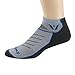 Swiftwick- VIBE ZERO Trail & Road Running Socks, No-Show (OIy Blue, Large)