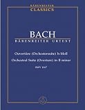 Produkt-Bild: Ouvert&uuml;re (Orchestersuite) h-moll BWV 1067. Orchestral Suite (Overture) in B minor BWV 1067