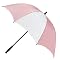 Womens Golf Umbrella - Strawberry/ White