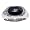 Michael Valitutti Diamond Cut Signity® Stone CZ Men's Ring Stainless Steel (UNISEX) with Black Onyx - SIZE 6