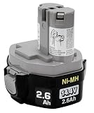 Makita 193158-3 1434 14.4-Volt 2.6 Amp Hour NiMH Pod Style Battery