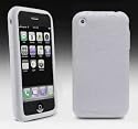 Opaque rubber case + screen protector -  for the Apple iPhone 3G