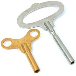 2 Clock Chime Keys Clockmakers Repair Tools Sz 2 2.75mm