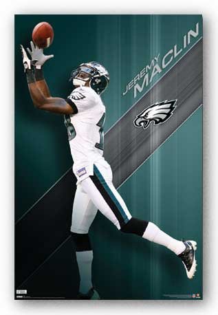 Costacos Sports Posters NFL Poster RP 4825 J. Maclin # Philadelphia Eagles