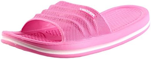 Yueqier Women Home Bathroom Shower Non Slip Slippers Indoors Sandals Pink