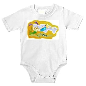 Onesie with human, body, individuals, individual, persons, blonde, humans, people, woman, person, snorkeling, swim, suit