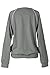 CUPSHE Fashion Women's Arrow Printing Raglan Sleeve Pullover Sweatshirt