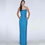Formal Evening Gown. Red Beaded Tank Dress for Prom, Party, Wedding by Sean Collection (2040) Turq