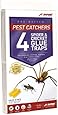JT Eaton 844 Pest Catchers Large Spider and Cricket Size Attractant Scented Glue Trap, 4 Traps