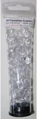 Three Sages Games: 50 Clear Crystalline Counters