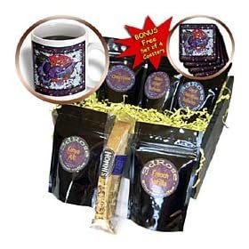Cindy Thorrington Haggerty Earth Animals Spirits - Celtic Peace Blood Moon - Coffee Gift Baskets - Coffee Gift Basket