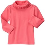 GYMBOREE(ジンボリー) ラッフル タートルネック コーラル トップス長袖Tシャツ 4歳【並行輸入】