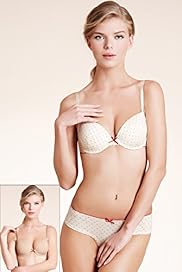 2 Pack Limited Collection Spotted Padded Bras