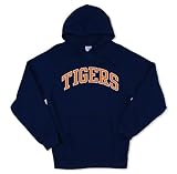 Auburn Tigers Classic Hooded Pullover Sweatshirt with Arch
