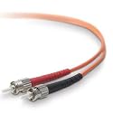 Videk 10m 62.5/125 ST to ST Duplex Fiber Optic Cable