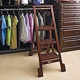 Three-step Foldaway Ladder - Antique White - Frontgate, Antique White
