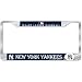 New York Yankees MLB Chrome License Plate Frame