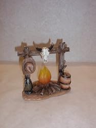 Campfire Votive Candle Holder