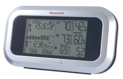 Honeywell TE852W Long Range Weather Forecaster with Wind Speed and Atomic Clock