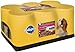 PEDIGREE Meaty Ground Dinner With Chopped Beef Canned Dog Food 13.2 Ounces (Four 6-Can Cases)