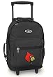 Louisville Cardinals Rolling Backpack University of Louisville - Wheeled Travel or School Carry-On Travel Bags with Wheels - Best Quality-