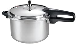 Mirro 92180A 8-Quart Aluminum Pressure Cooker Dishwasher Safe Cookware, Silver