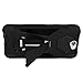 Amzer Dual Layer Hybrid KickStand Case for HTC One A9 - Black
