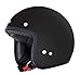 AFX FX-75 Unisex-Adult Half-Size-Helmet-Style Helmet (Black, Large)