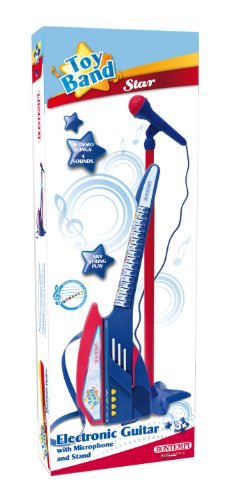 Imagen 3 de Bontempi Guitarra moderna con micrófono+ soporte