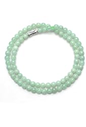 Exquisite Fashion Charming Natural Jadeite Necklace Elegant Jewelry Necklace (Light green)