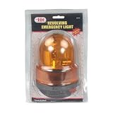 Revolving Emergency Light Strobe Snow Plow Tow Truck Deck Led Flash Amber New !!