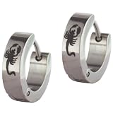 Stainless Steel Scorpion Earrings
