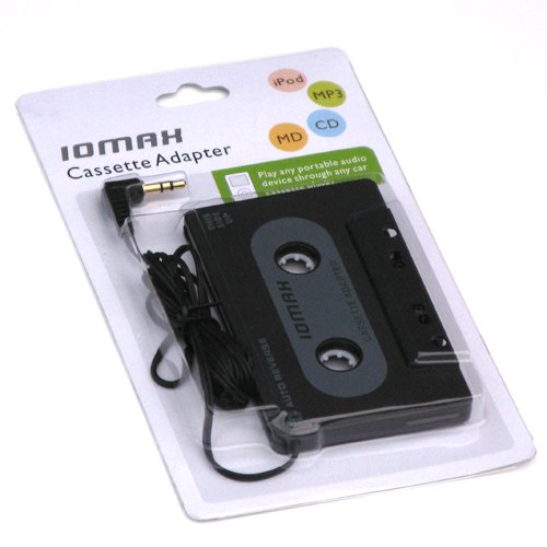 Buy IOMAX Car Cassette Adapter - Black Promo Offer