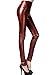 Simplicity Sexy Women High Waist Leather Skinny Leggings Pants Tights