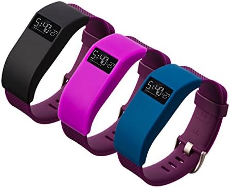 Sych Band Cover, Soft Silicone Protector Sleeve for Fitbit Charge/Fitbit Charge HR Slim Sleeve Protector Accessories(No Tracker, No Band) (005(3Pack))