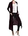Thanth Womens Draped Open Front Stylish Long Knit Cardigan