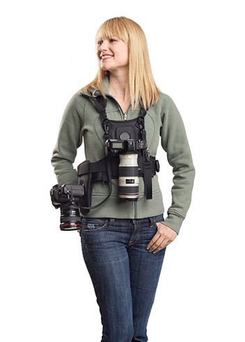 Cotton Carrier Vest System for 1 or 2 Camera's (124 RTL-D) - New Release!