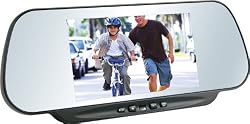 Boyo VTM600M Rear View Mirror with 6-Inch LCD